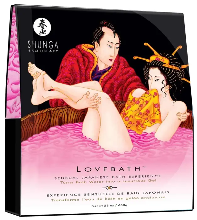 Shunga Lovebath Dragon Fruit Erotic Bath Gel – 650 g Photo