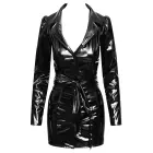 Black Level Vinyl Coat Dress – XL — Photo 5