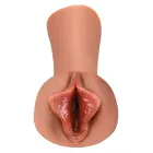 PDX Extreme Wet Pussies Luscious Lips Masturbator – 14 cm (5.5″) – Skin — Photo 3