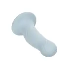 Wave Rider Foam Wavy Anal Probe with Suction Cup – Blue — Photo 10
