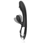 Black&Silver Kaleb Dual Motor Vibrator – 20 cm (7.9″) – Black — Photo 2