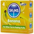 Skins Banana prezervatīvi ar garšu – 4 gab. — Foto 2