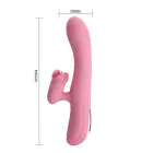 PRETTY LOVE GINA вращающийся кролик-вибратор – 20.5 cm (8″) – розовый — Фото 6