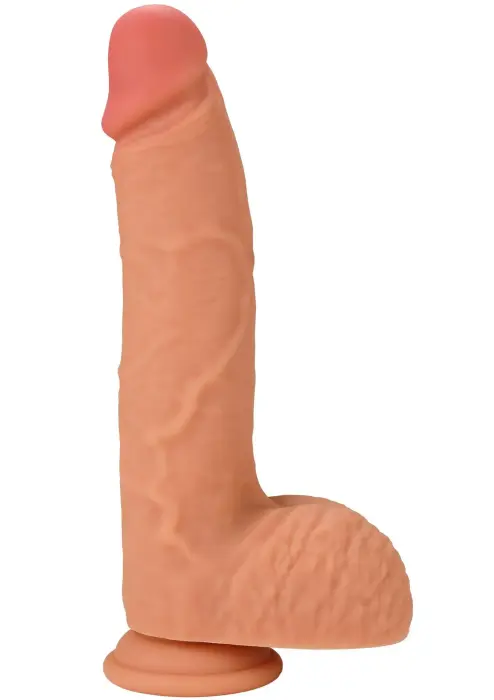 Реалистичный дилдо – 23 cm (9″) – Телесный