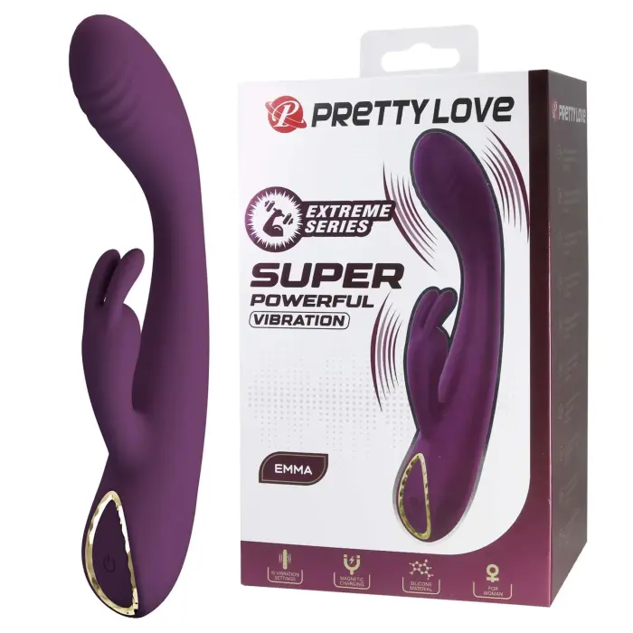 Pretty Love Emma кролик-вибратор – 18 см (7″) – розовый