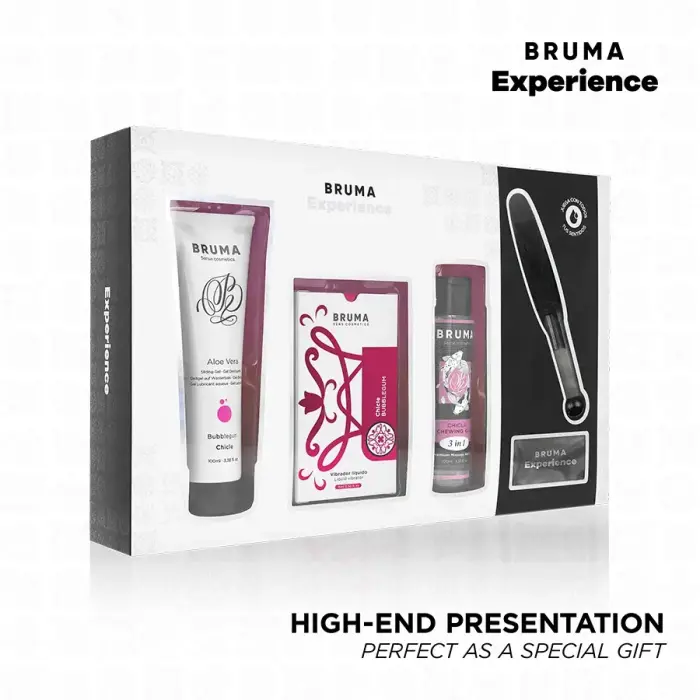 BRUMA Xperience Sweet Temptation 5-piece intimate set – bubble gum