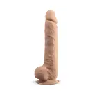 Model 1 realistiškas dildo – 25 cm (10″) – kūno spalva — Nuotrauka 6
