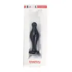 Stikla Romance dildo – 11.5 cm (4.5″) – Melns Foto 2