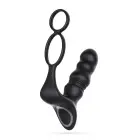 CRUSHIOUS CRIXUS prostatos vibratorius su nuotolinio valdymo pulteliu – 14.5 cm – Juodas — Nuotrauka 2