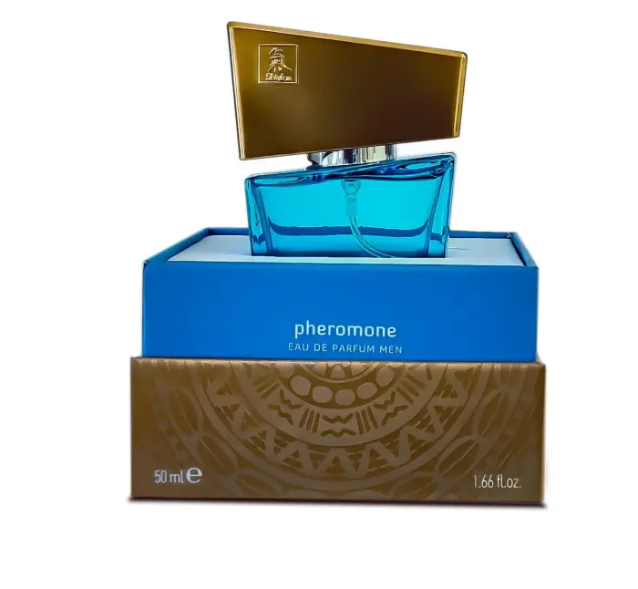 SHIATSU Pheromone Perfume for Men – Light Blue – 50 ml
