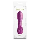 SEDUCTION Chloe – kompaktiškas silikoninis vibratorius – 3 greičiai, 7 rėžimai – metalinė rožinė — Nuotrauka 2
