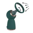 Exquisite uzlādējamais vulvas un krūšu sūknis – meža zaļš Foto 3