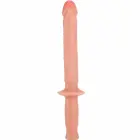Get Real The Manhandler anatominis wand dildo – 38 cm (15″) – kūno spalvos — Nuotrauka 3