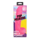 POP - Dildo ar sēkliniekiem – 21 cm (8.25″) – Rozā — Foto 2