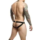 DNGEON Peekaboo Jockstrap – Red – One size — Photo 4