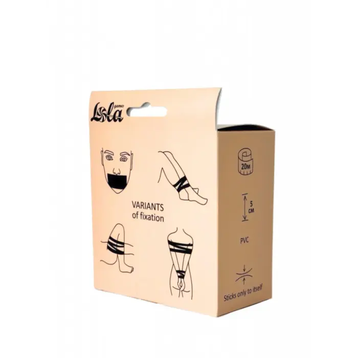 Bondage Tape Vanilla Oxytocin Black Foto 2