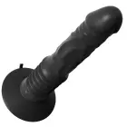 Vibrating Ass Fucker Dildo – 21 cm – Black Photo