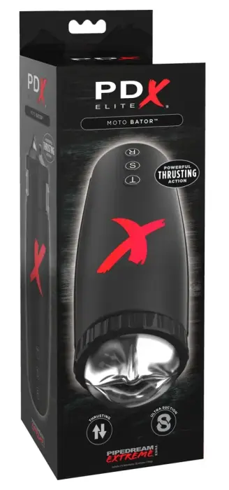 PDX Elite Moto Bator automatinis masturbatorius – 22.7 cm (9″)