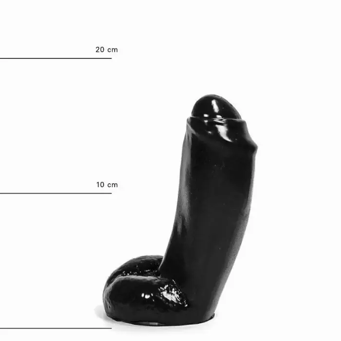All Black AB 46 dildo – 20 cm (8″)