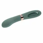 Двойной вибратор Evolved Novelties Chick Flick – 21.8 cm (8.6″) – зеленый — Фото 8