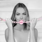 Ouch! Paris Collection Silicone Breathable Ball Gag – Pink — Photo 4