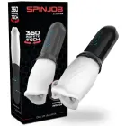 Jamyjob Spinjob besisukantis masturbatorius – 8 cm – juodas — Nuotrauka 2