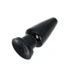 Analinis kištukas Cone Head L – 17 cm (6.7″) – Juodas — Nuotrauka 4