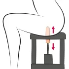 Sit-On Climaxer tõuke seksimasin — Foto 14