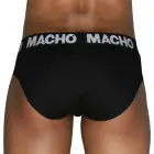 MACHO MCH007 Classic Men's Briefs – Black – L — Photo 3