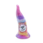 Kiotos Monstar Beast tumsā spīdošs dildo – 20.5 cm (8″) – Daudzkrāsains — Foto 11