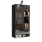 Kala XXXVII Two Piece Set with Turtleneck Crop Top and Skirt – Black – One Size — Photo 2