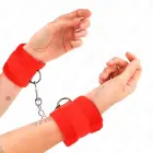 KINK Beginner фиксаторы для запястий из искусственной кожи – красные – 30x7 см — Фото 4