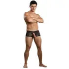 Male Power Crotchless Lace Panties – Black – L/XL — Photo 2