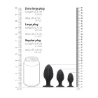 Diamond Shape Butt Plug – 15 cm – Black — Photo 5