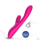 Spark sildošais G-punkta vibrators ar klitora stimulatoru – 22.4 cm (8.8″) – rozā — Foto 7