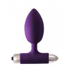 Spice it up New Edition Perfection Ultraviolet Vibrating Anal Plug – 11.1 cm (4.4″) – Purple — Photo 1
