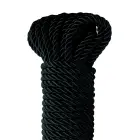 Fetish Fantasy Deluxe Silk Bondage Rope – Black – 10 m — Photo 2