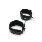 Leather Ankle cuffs with Metal Shackle Photo