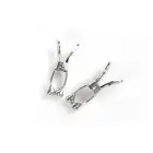 Ball Tipped Pincher Nipple Clamps (Pair) – Silver — Photo 2