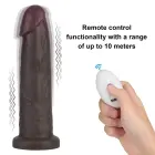 LoveToy Sliding Skin Pro II – vibrating silicone dong – 9" – 10 modes — Photo 10