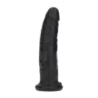 DELICIOUS Sam Lakricas reālistisks dildo ar piesūcekni – 19.5 cm (7.5″) – Melns — Foto 4