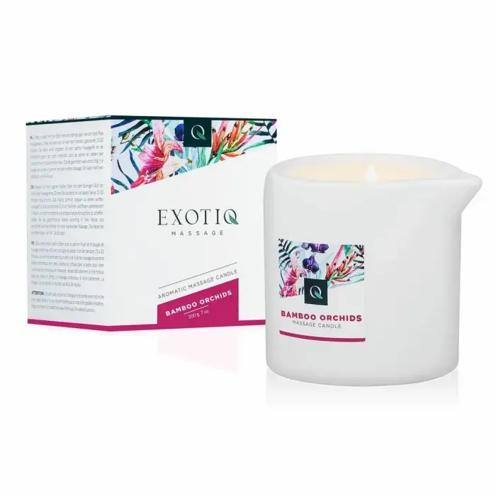 Exotiq Massage Candle Bamboo Orchids – 200 g