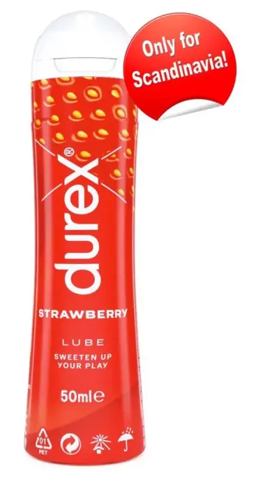 Durex Strawberry лубрикант со вкусом – 50 ml