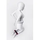 Anonymo handcuffs, velour, red, 29 cm Foto 1