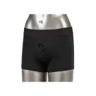 Her Royal Harness Boxer Brief Strap-on Harness – Black — Photo 7