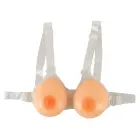 Cottelli Collection – silicone breast forms on an adjustable transparent bra – 800 g — Photo 3