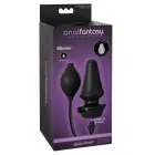 AFE Silicone Inflatable Anal Trainer Plug – 12.4 cm – Black — Photo 1