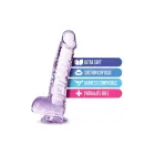 Naturally Yours Crystalline Dildo – 15.2 cm (6″) – Purple — Photo 5