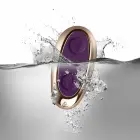 Rocks-Off Petite Sensations Discover nuotoliniu būdu valdomas analinis kištukas – 10 cm – violetinis — Nuotrauka 2
