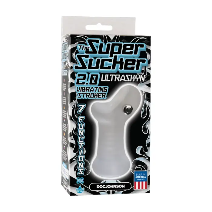 The Super Sucker 2.0 - ULTRASKYN Vibrating Mouth Masturbator – Skin